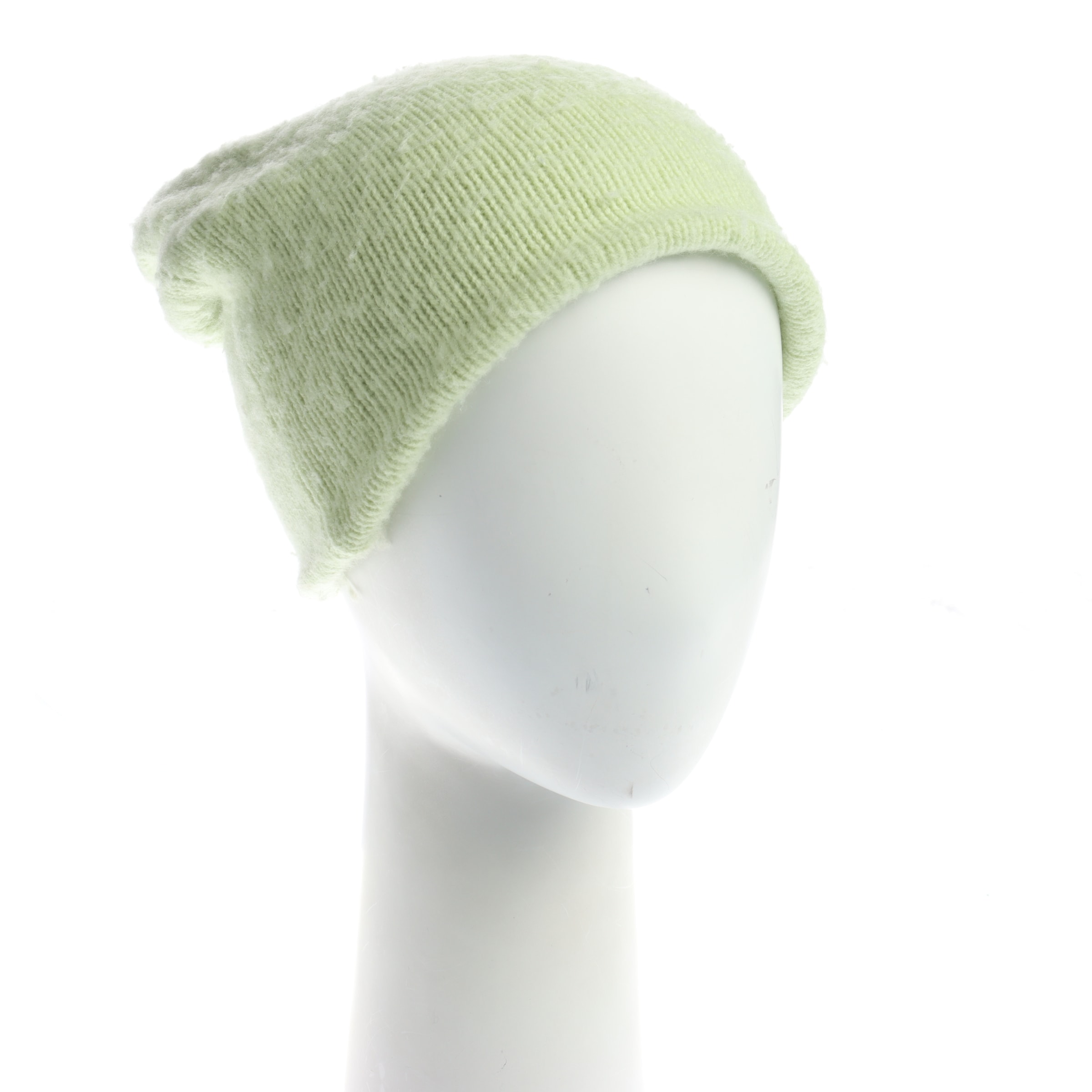 Acne Mütze XS-XL in Grün: Vorderseite