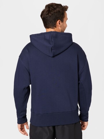 ADIDAS SPORTSWEAR Športna majica 'Studio Lounge Fleece' | modra barva