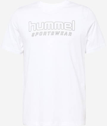 Hummel Shirt 'Joel' in Wit: voorkant