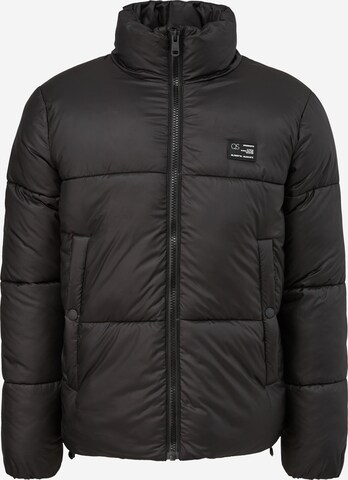 QS Jacke in Schwarz: predná strana