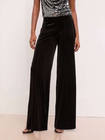 Lipsy Широкий Штаны в Черный: спереди