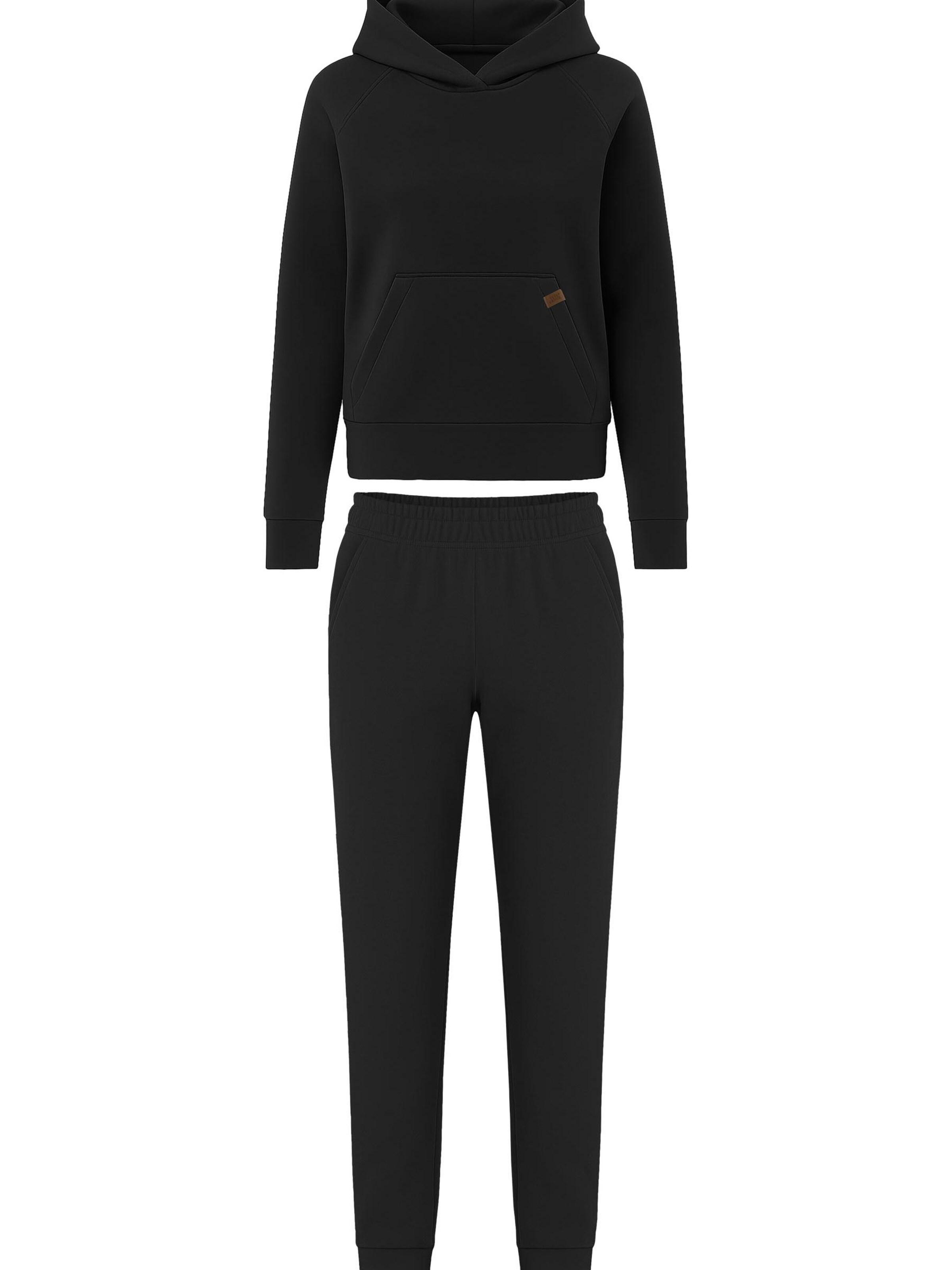 Vivisence Jogginganzug '9203kmpl'‌‌‌‌‌‌‌ in Schwarz