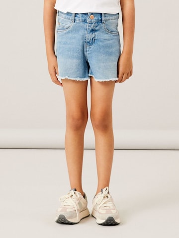 NAME IT Regular Shorts 'Randi' in Blau