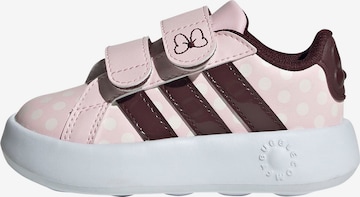 rožinė ADIDAS SPORTSWEAR Sportbačiai 'GRAND COURT MINNIE CF I': priekis