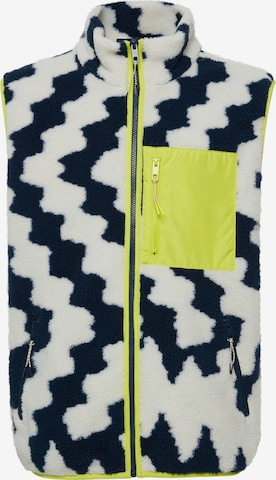 The Jogg Concept Bodywarmer 'Mberra' in Blauw: voorkant