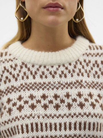 VERO MODA Pullover 'KAIRA' i beige