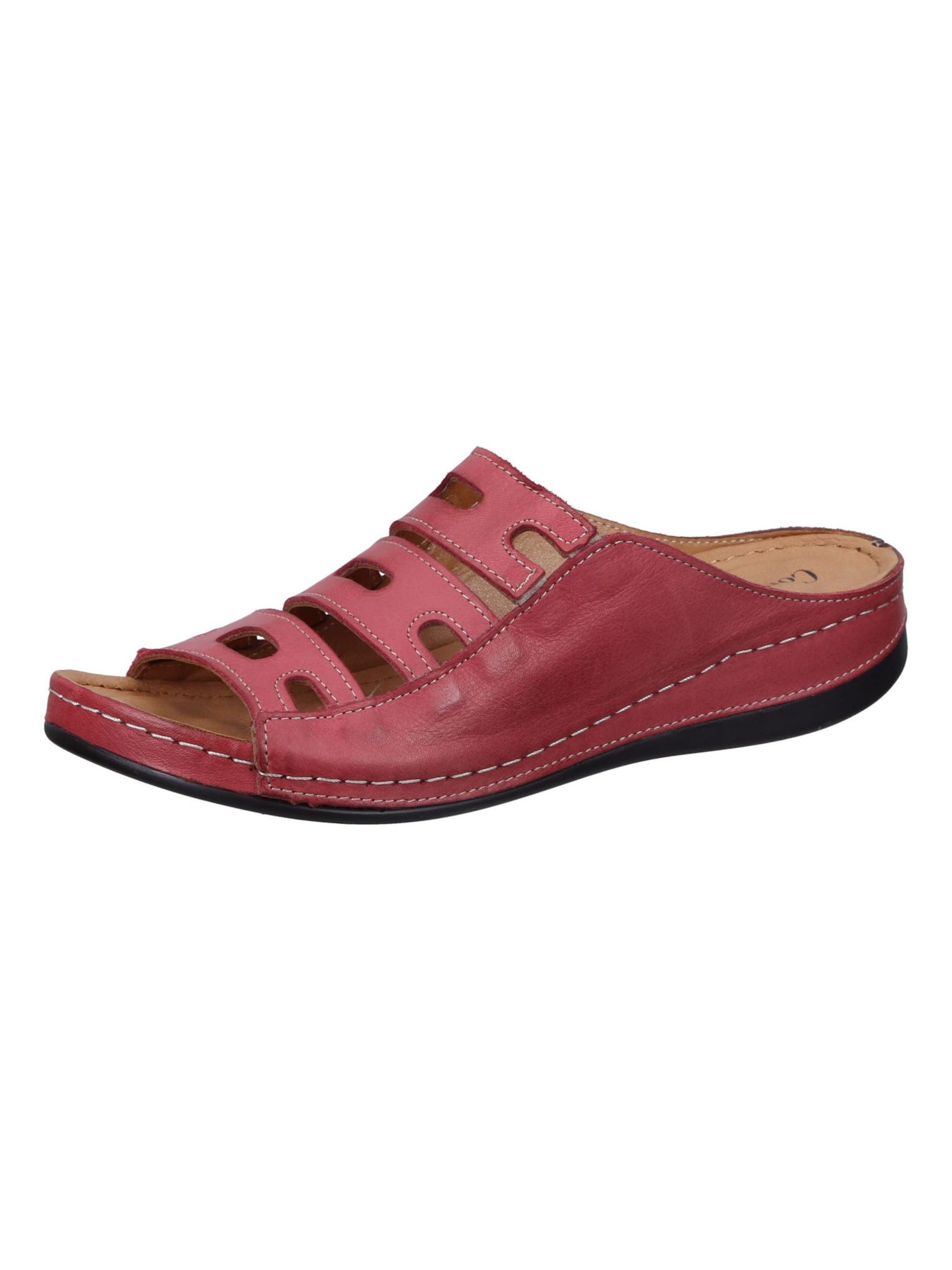 Comfortabel Mules 'Pantoletten' in Red: front