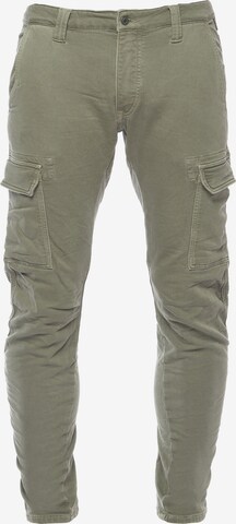 Le Temps Des Cerises Chino Pants 'KOGE' in Green: front