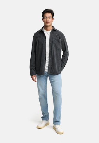 Coupe regular Chemise 'Nemoto' INDICODE JEANS en gris