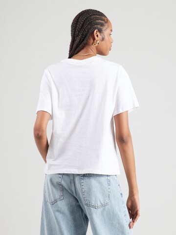 PIECES - Camisa 'PCBANDA' em branco