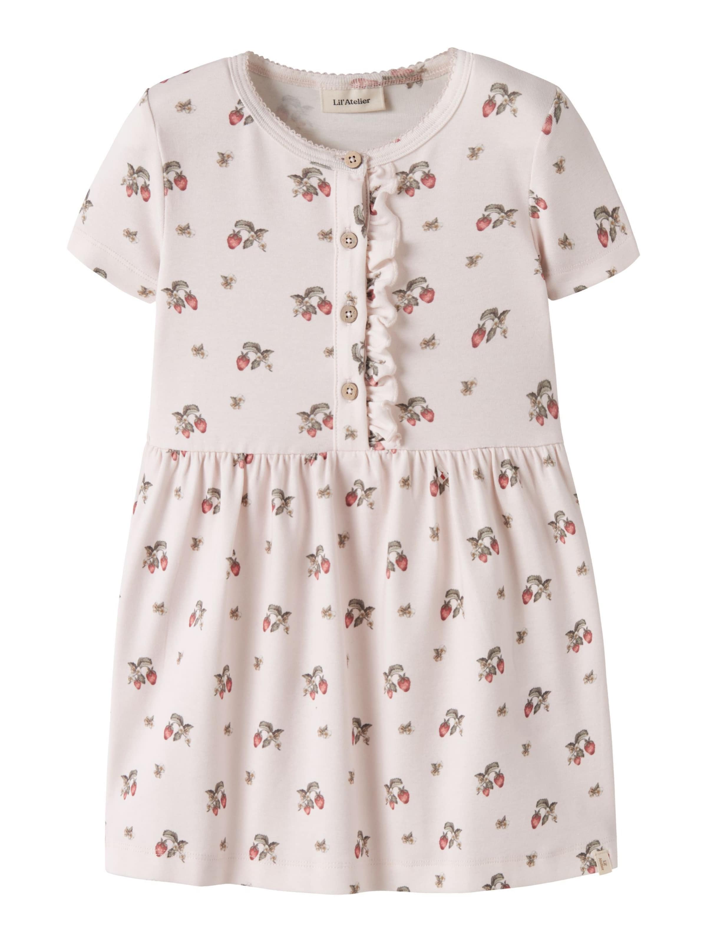 Lil'Atelier Jurk in Roze: voorkant