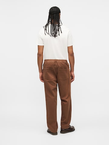 REPLAY Regular Housut 'TYDE' värissä ruskea