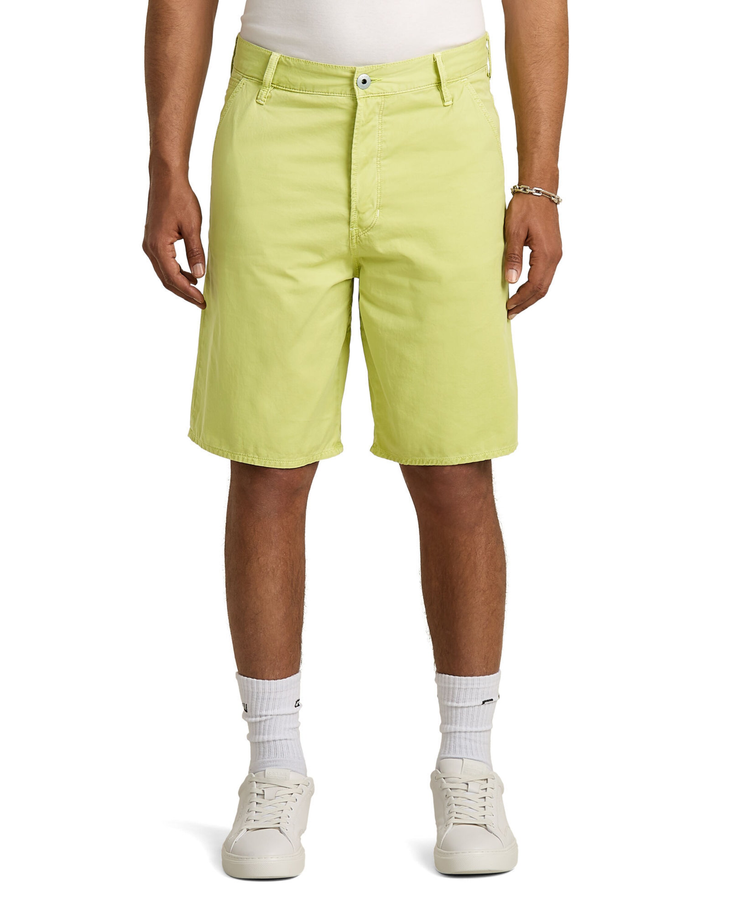 G-STAR Loosefit Shorts in Grün: Vorderseite