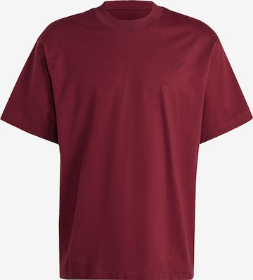 T-Shirt 'Adicolor Contempo' ADIDAS ORIGINALS en rouge : devant