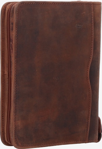 Greenland Nature Document Bag 'Montenegro' in Brown