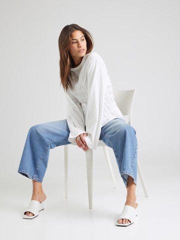 T-shirt 'Lillie' modström en blanc