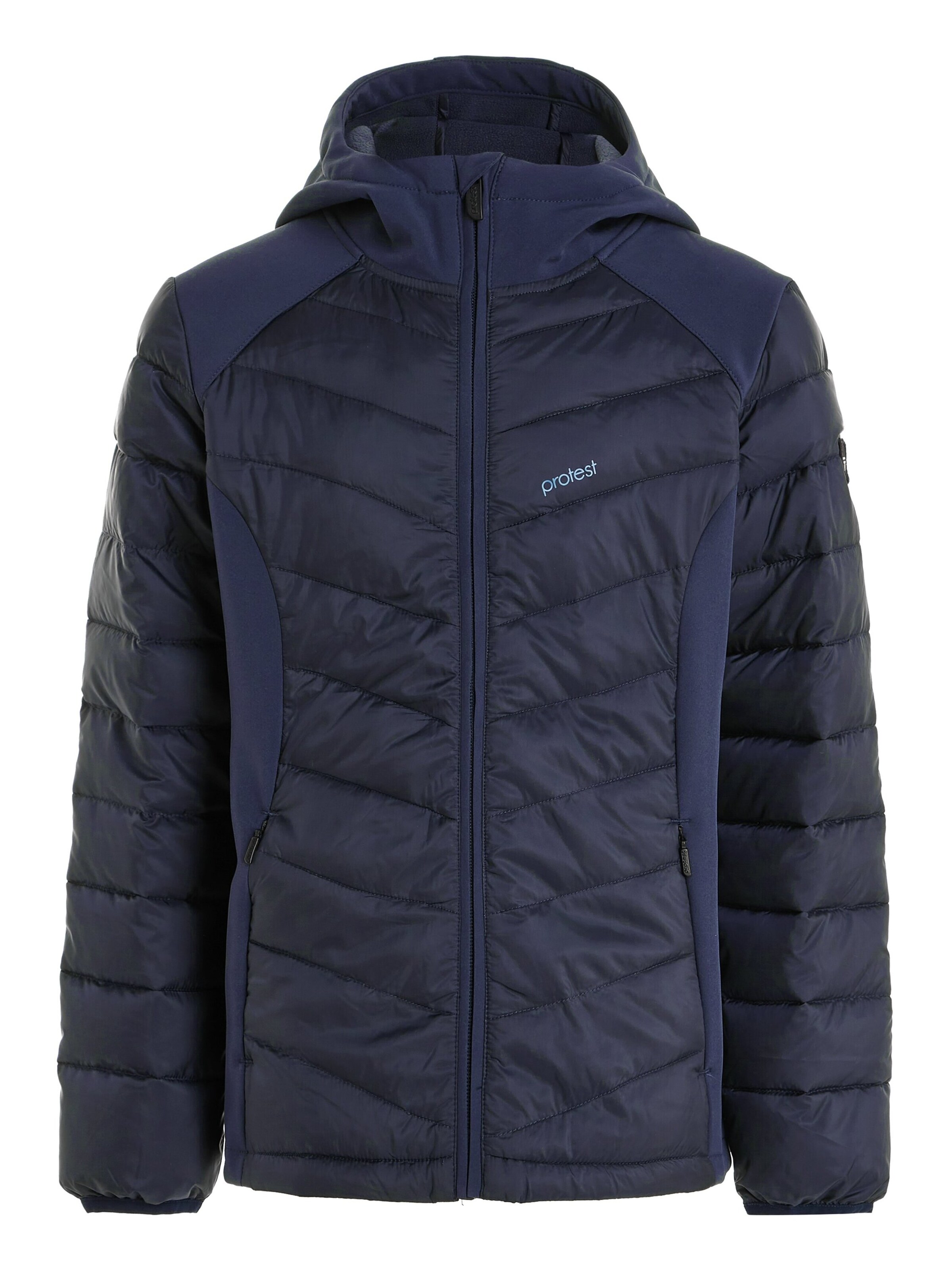 PROTEST Winterjacke 'PRTCHARON JR'‌‌‌‌‌‌‌ in Blau: Vorderseite