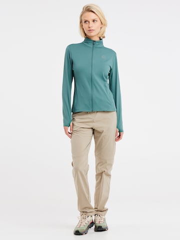 PROTEST Sports sweat jacket 'PRTPEEPAL' in Green
