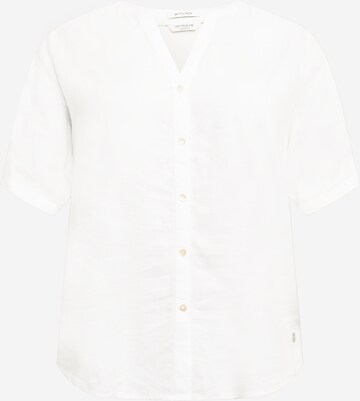 Tom Tailor Women + Блуза в бяло: отпред