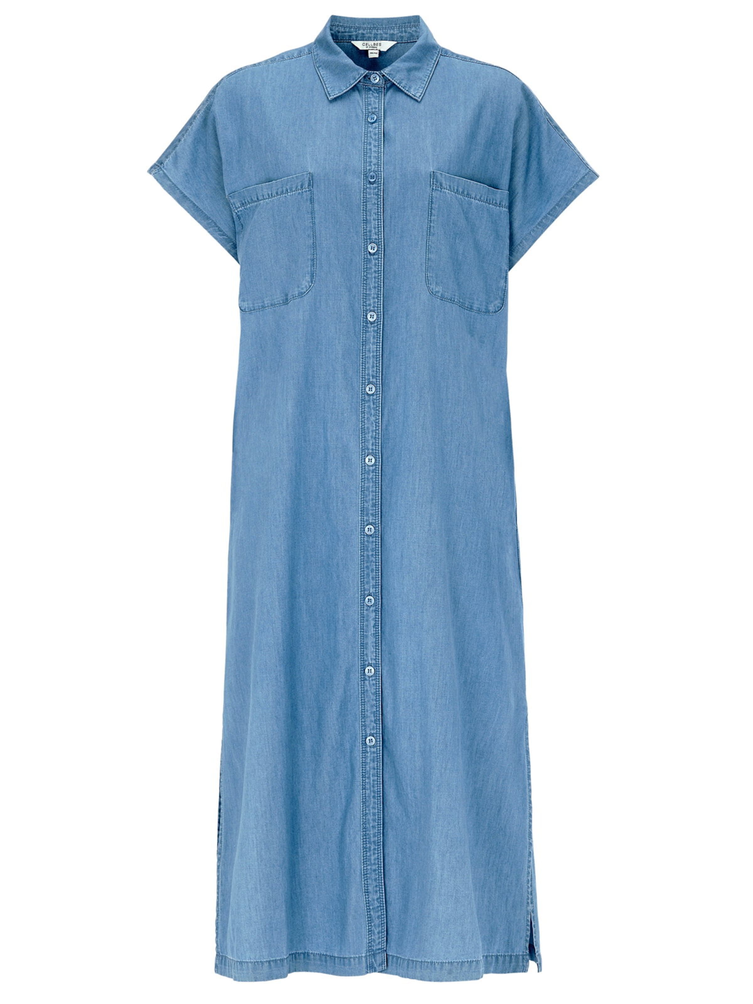 Cellbes of Sweden Shirt dress in Blue: front