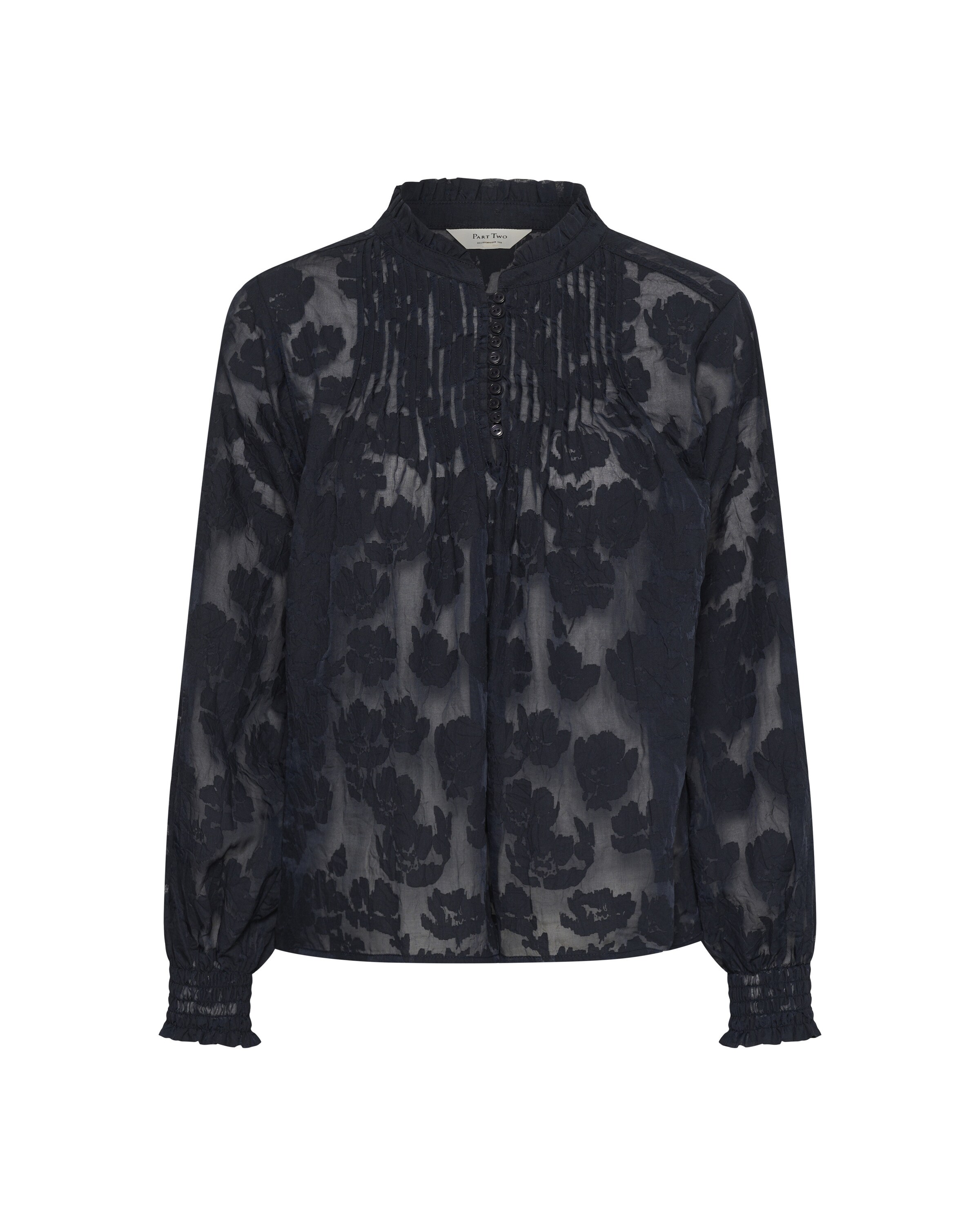 Chemisier 'ZayanPW' Part Two en bleu : devant