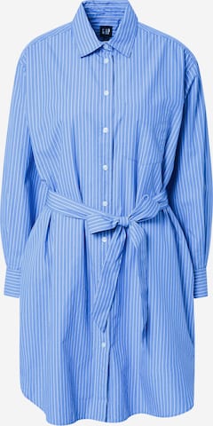 Robe-chemise GAP en bleu : devant