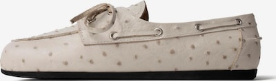 36 dydžio Mokasinai 'SLOW LIFE' iš L37 HANDMADE SHOES, spalva – margai balta, Prekių apžvalga