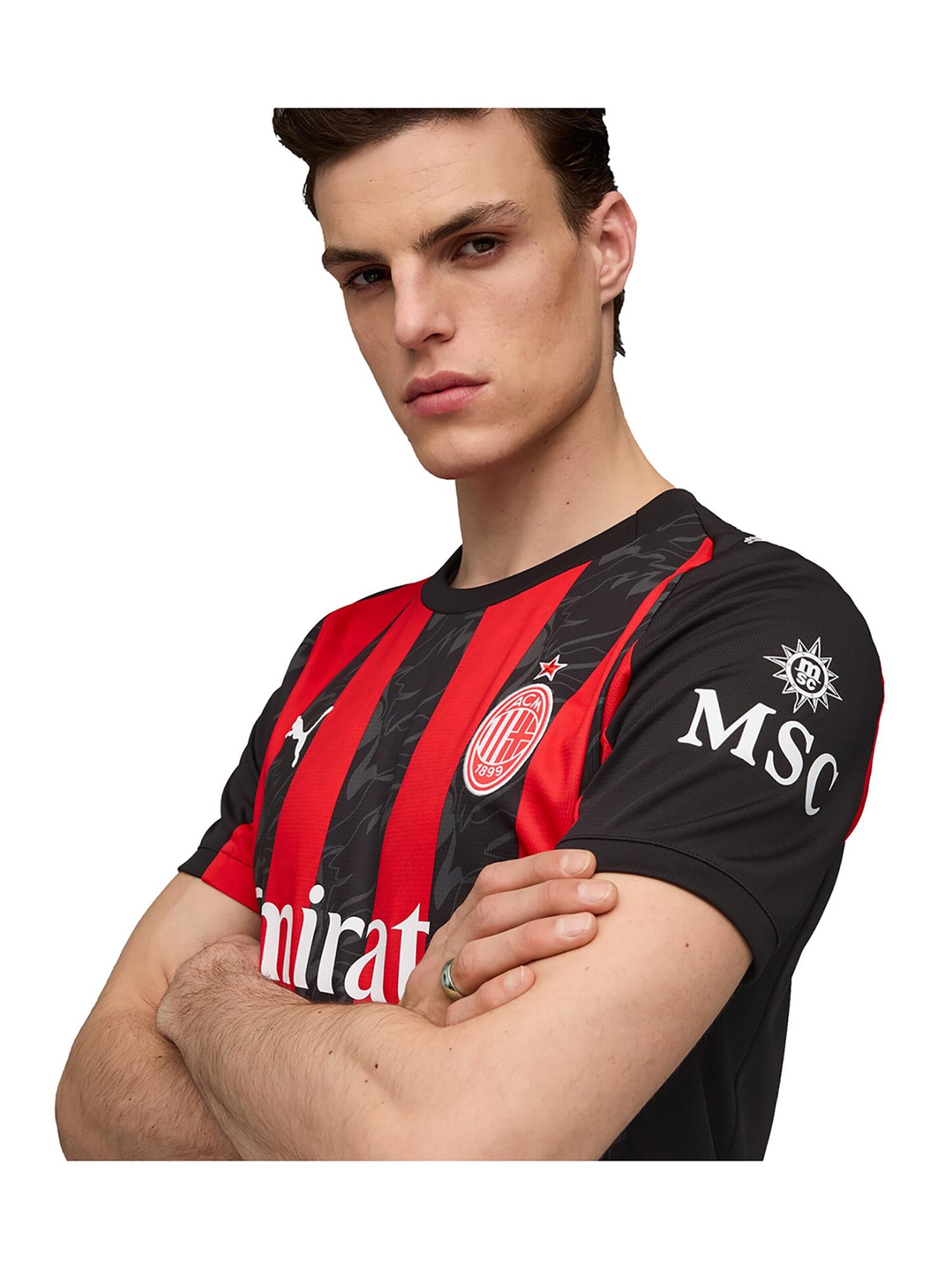 Maillot 'AC Milan 2025/26' PUMA en rouge
