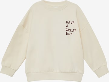 s.Oliver Sweatshirt in Beige: voorkant