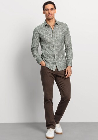 OLYMP Slim Fit Hemd in Grün