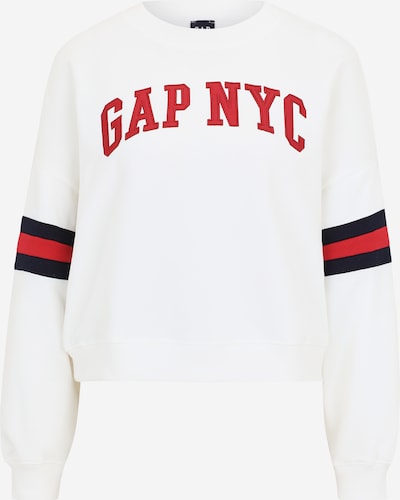 Gap Petite Sweater majica u morsko plava / crvena / bijela, Pregled proizvoda