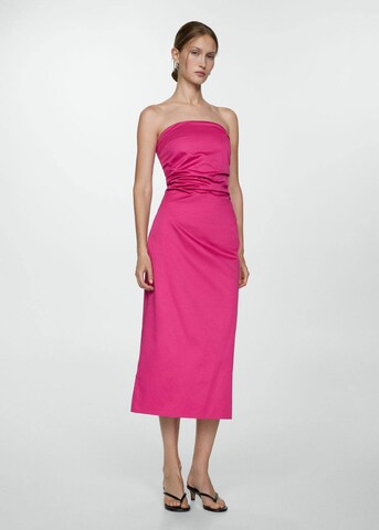 MANGO Evening Dress in Pink