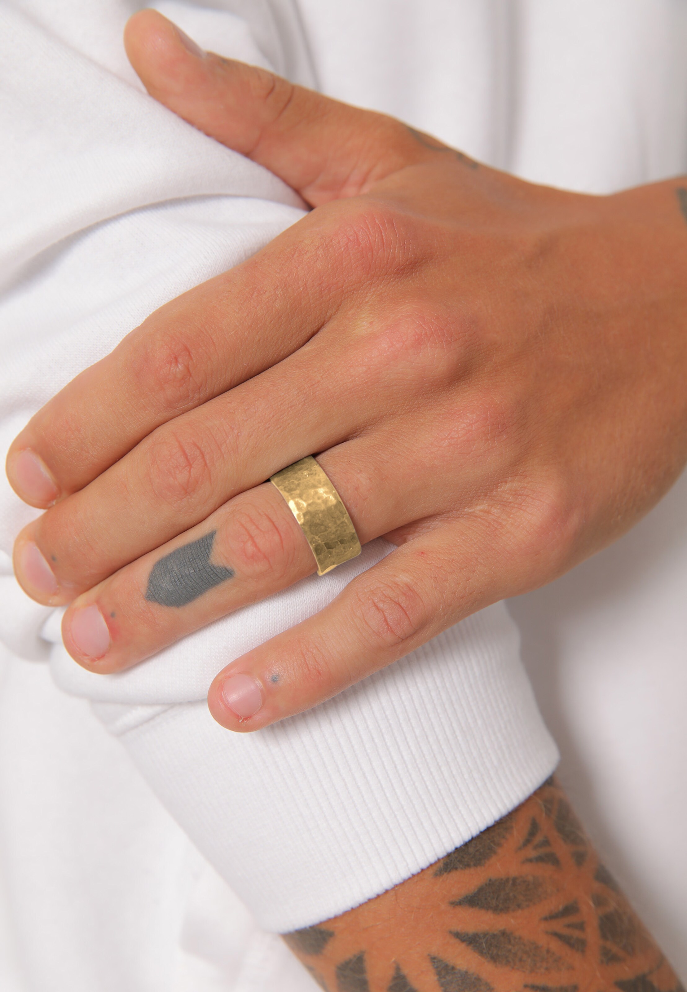 auksinė KUZZOI Žiedas: priekis