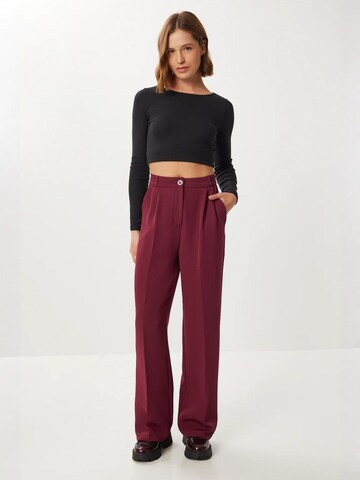 Wide Leg Pantalon 'Hose' Happiness İstanbul en rouge
