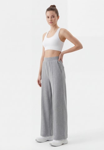 Wide Leg Pantalon myMo ATHLSR en gris