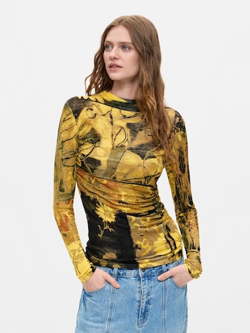 Desigual Sweter w kolorze zielony: przód