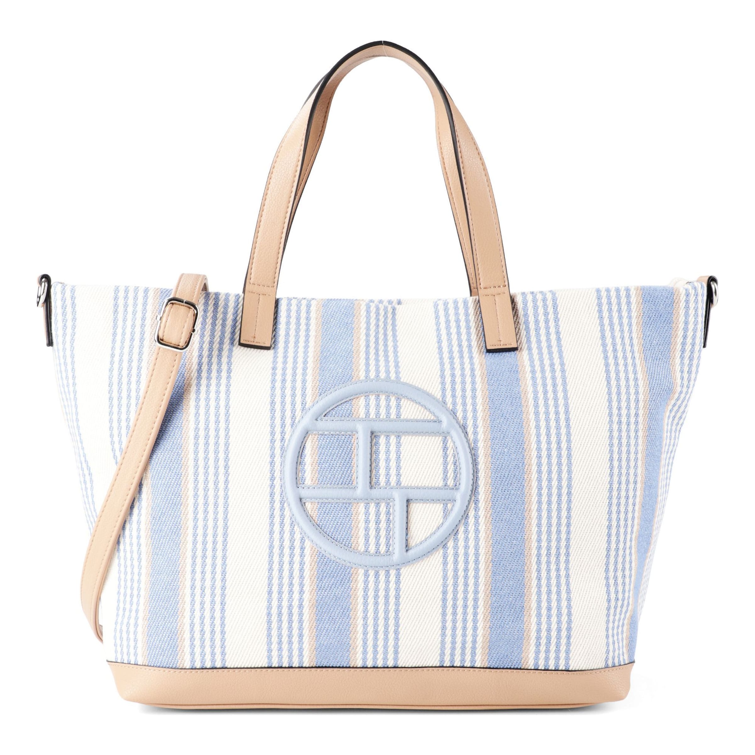 TOM TAILOR Shopper 'Gilda' in Blauw: voorkant