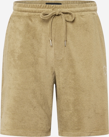 Clean Cut Copenhagen Regular Pants 'Alberto' in Green: front