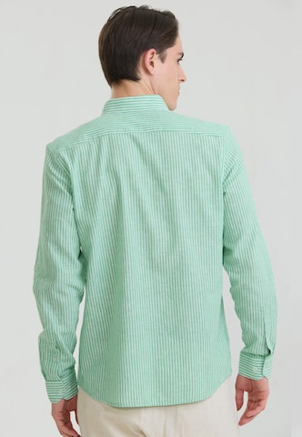 Felix Hardy Regular Fit Forretningsskjorte i grøn