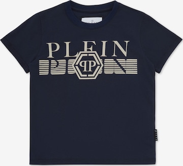 T-Shirt Philipp Plein en bleu : devant