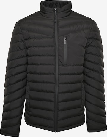 Threadbare Prehodna jakna 'Craven' | črna barva: sprednja stran