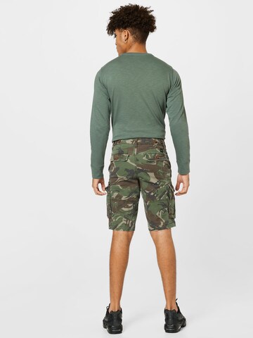 Regular Pantalon cargo 'DENSE' American Eagle en mélange de couleurs