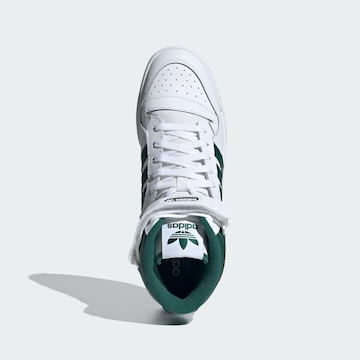 Baskets hautes 'Forum' ADIDAS ORIGINALS en blanc