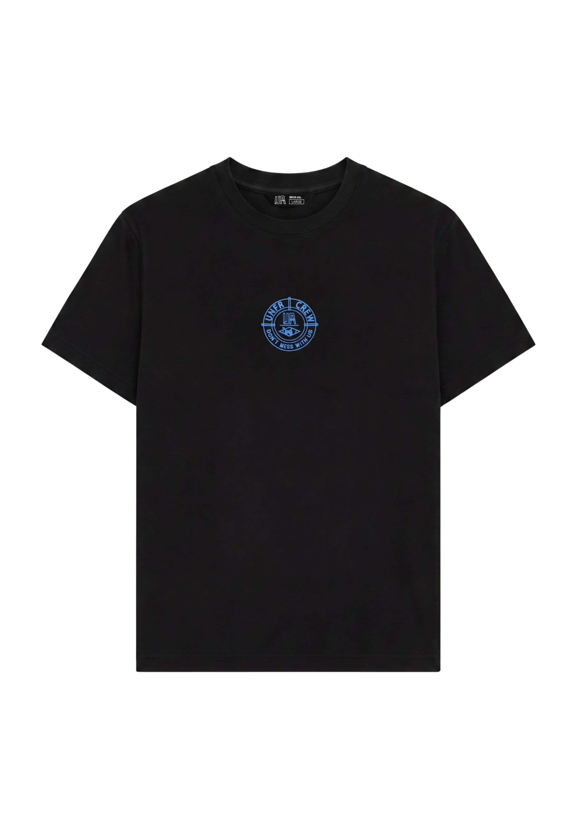 T-Shirt 'DMWU' Unfair Athletics en noir : devant