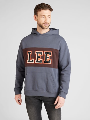 Lee Sweatshirt in Blauw: voorkant