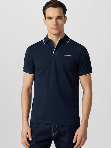 Hackett London Shirt in Blauw: voorkant