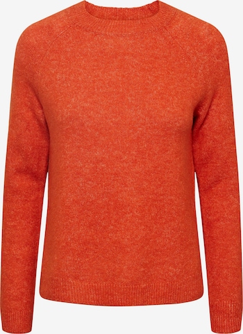 PIECES Kampsun, värv oranž: eest vaates