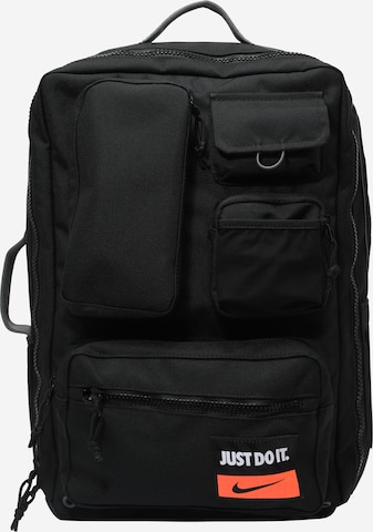 NIKE Sports Backpack 'Utility Elite' in Black