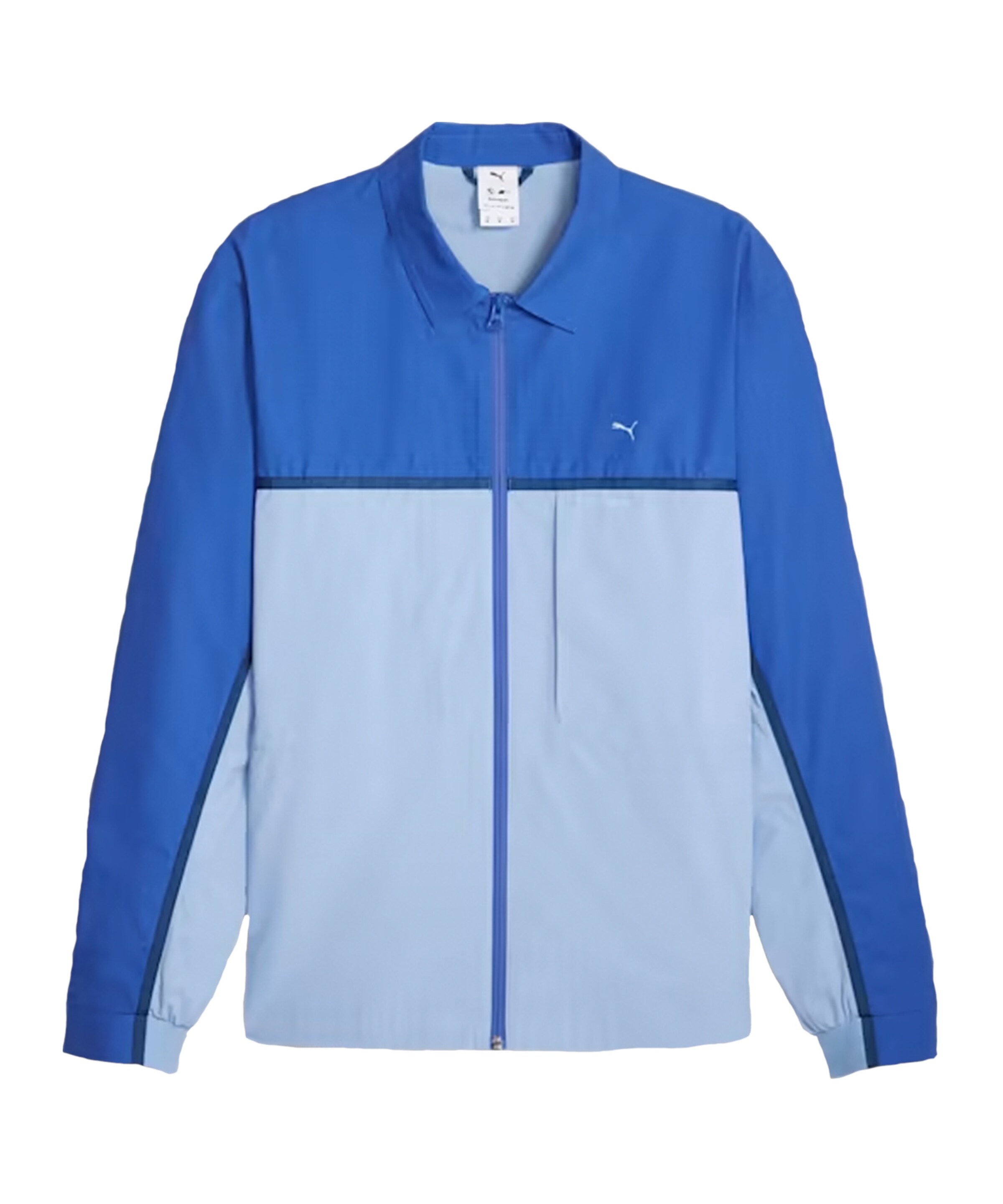 PUMA Sportsweatjacke in Blau: Vorderseite