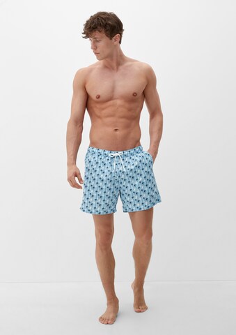 s.Oliver Zwemshorts in Blauw
